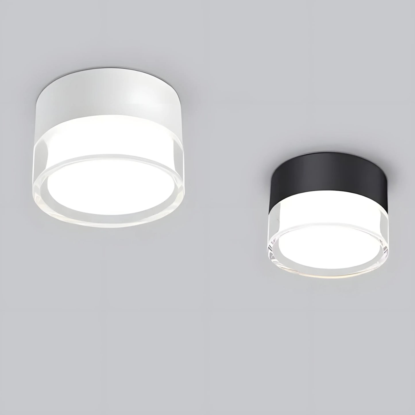 Spot LED Puissant – 20W – Design Compact – Noir, Blanc – Idéal pour Entrée, Couloir, Cuisine